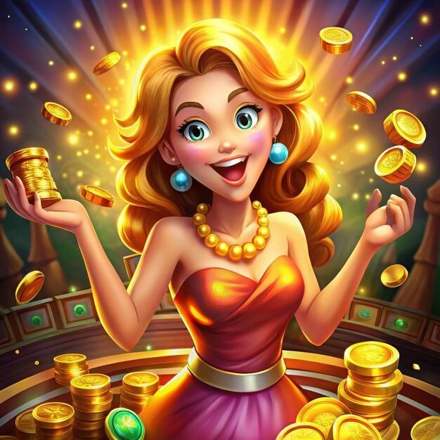 Live Dealer Baccarat ဝိုင်း ကစားနေသောမြင်ကွင်း